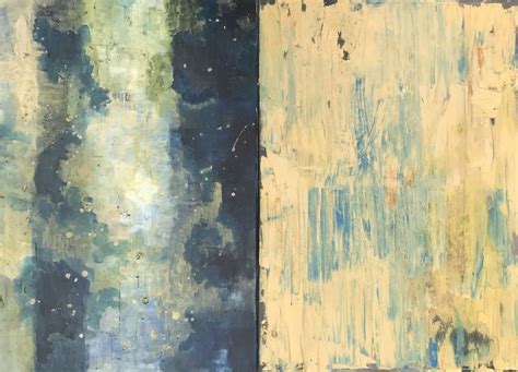 The Balance of the Pond - Modern Landscape Painting Painting by Irene ...