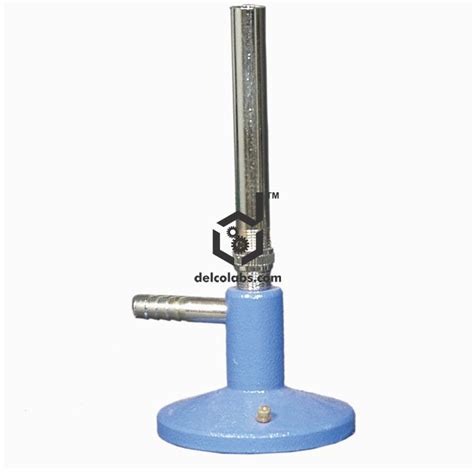 Bunsen Burner, Heavier Cast Base, w/o Stopcock