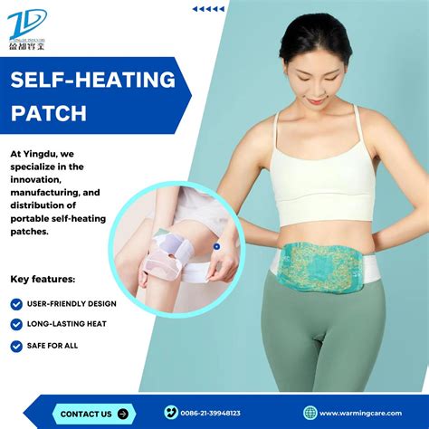Yingdu's portable self-heating patches | Heat Pack and Therapy Patch ...