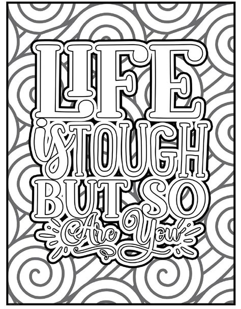 150 Motivational Coloring Pages for Kids and Adults. - Etsy