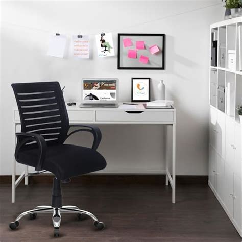 KVS INDIA Boom Steel Base Ergonomic Executive Home/Office revolving ...