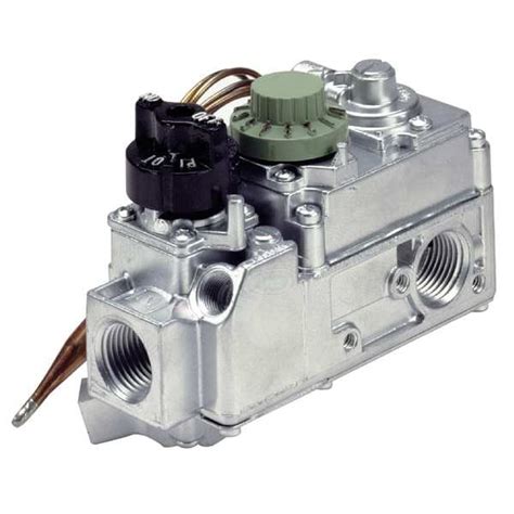 Robertshaw Gas Valve, NG/LP, 3.5 in wc, Standard Opening, -40 to 175 ...