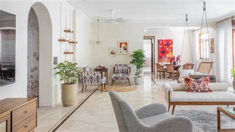 A 50-year-old family home in Mumbai lovingly restored with arches, art ...