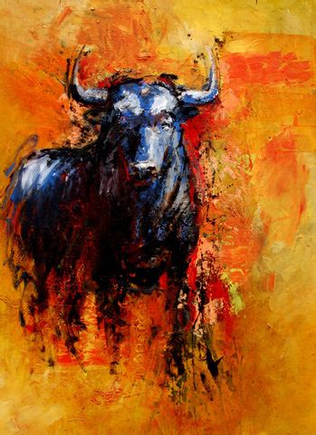 Bull Vs Bear- Art Inspired By The Stock Market - Large Art Prints by ...