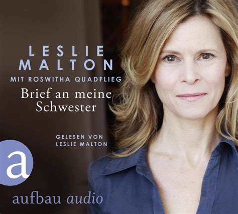 Brief an meine Schwester: Gelesen von Leslie Malton : Amazon.in: Books