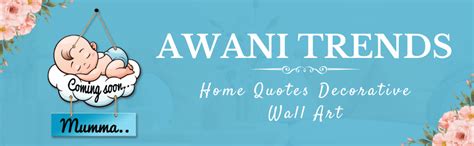 AWANI TRENDS Coming Soon Mumma Wall Hanging Pregnant Gift For Wife ...