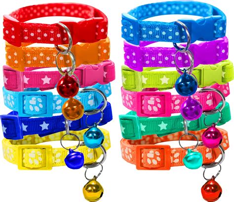 Kraftidy Cat Collar Belt with Name tag id and Bell Customized for ...