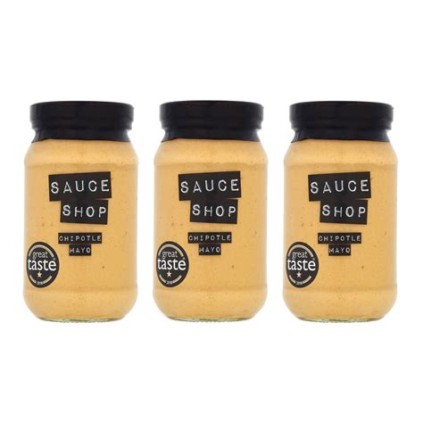 Sauce Shop Chipotle Mayo 3 Bottles Award Winning Mayo All | Desertcart ...