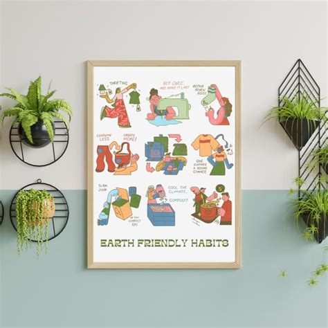 Buy Sustainable Poster Online In India - Etsy India