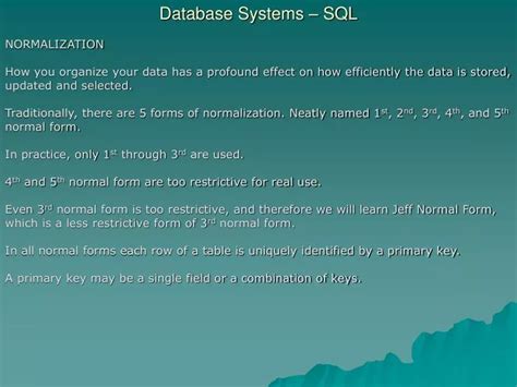 Image result for SQL Database PowerPoint Presentation