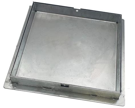 Buy Recessed and Sealed Galvanised Manhole Cover H 5 cm, Hidden ...