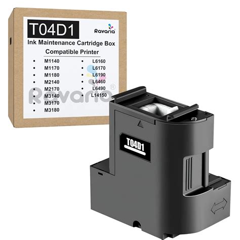 Ravaria T04D1 Maintenance Box Compatible for Ep M1140 M1170 M1180 M2140 ...