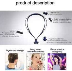 SYARA VJI_732S_Level Neck Band Bluetooth Headset Bluetooth Price in ...