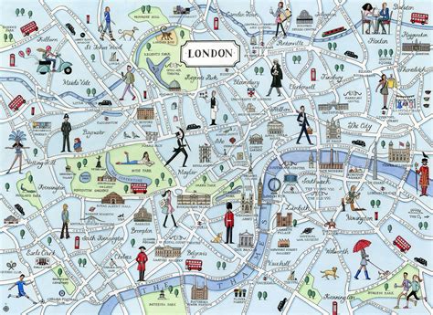 Free Printable Tourist Map London