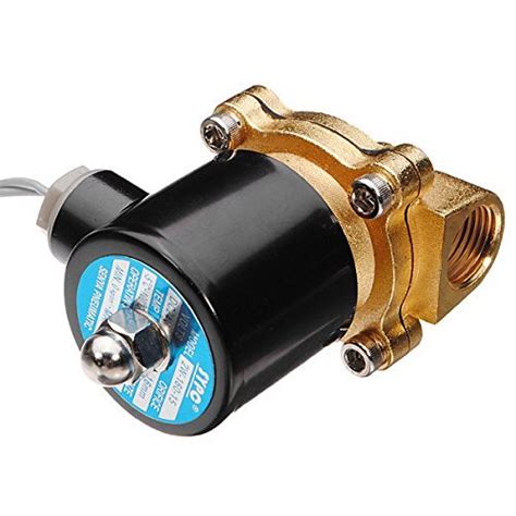 Buy JT Tech Brass DC 24V 1/2inch Electric Water Air Fuels Solenoid ...