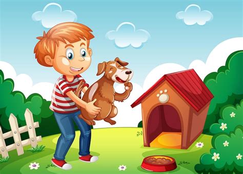 Cartoon kids dog Images - Free Download on Freepik