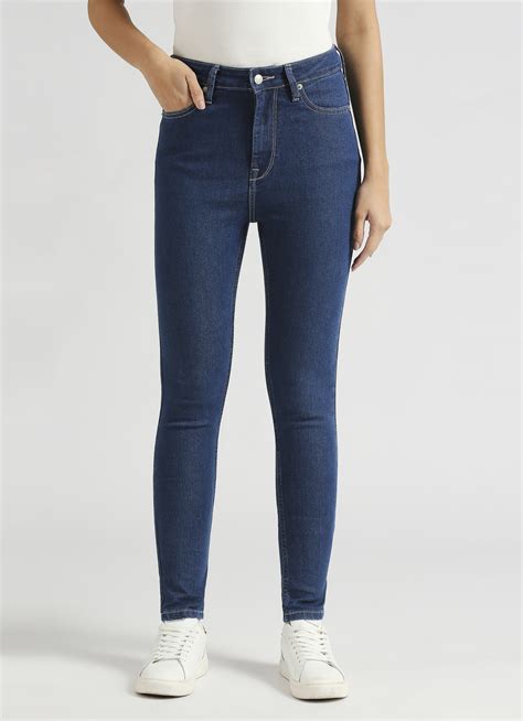 Dion High Waist Skinny Fit Jeans | Pepe Jeans India