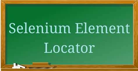 Element Locator Selenium 的图像结果