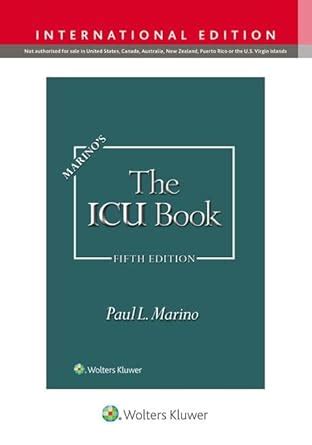 Buy Marino's The ICU Book Book Online at Low Prices in India | Marino's ...
