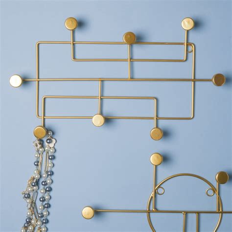 Gold Wall Hook - Large Online - Premium Wall Hook | Nestasia