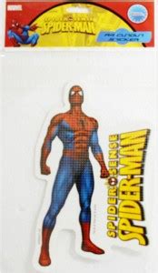 STICKER BAZAAR 32.4 cm A4 Cutout Sticker Of Spider Man Self Adhesive ...