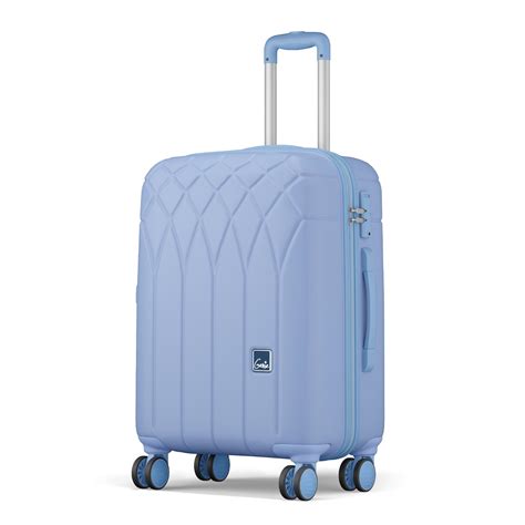 Buy Genie Plastic Dew Trolley Bag Medium Size, 66Cm Hardside Travel Bag ...