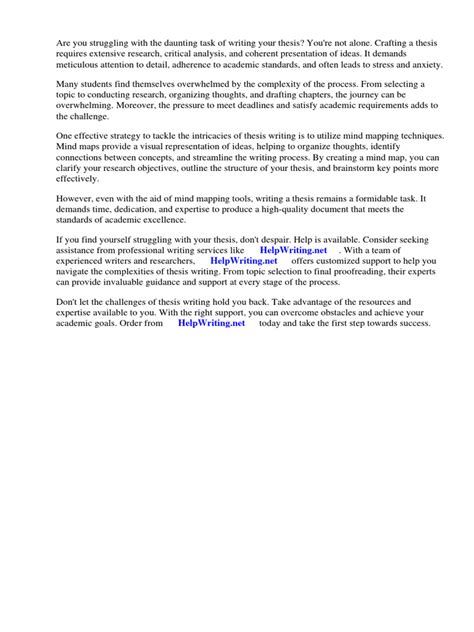 Dissertation Mind Map 的图像结果