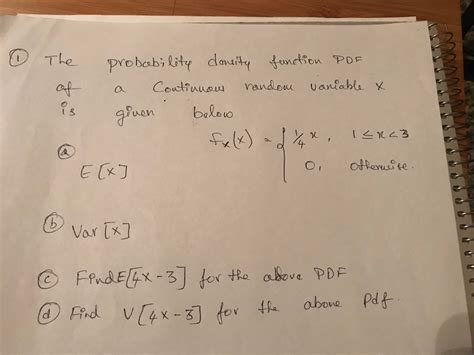 Image result for Probability Density Function of Continuous Random Variable