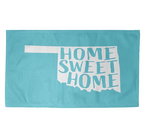East Urban Home Home Sweet Oklahoma Blue Area Rug - Wayfair Canada