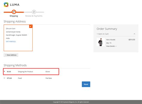 Buy Best Magento 2 Shipping Per Product Extension – Elsner Technologies