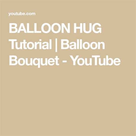 Balloon Hug Tutorial 的图像结果