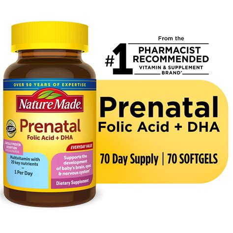 Prenatal Vitamin Folic Acid Recommendation at George Delano blog
