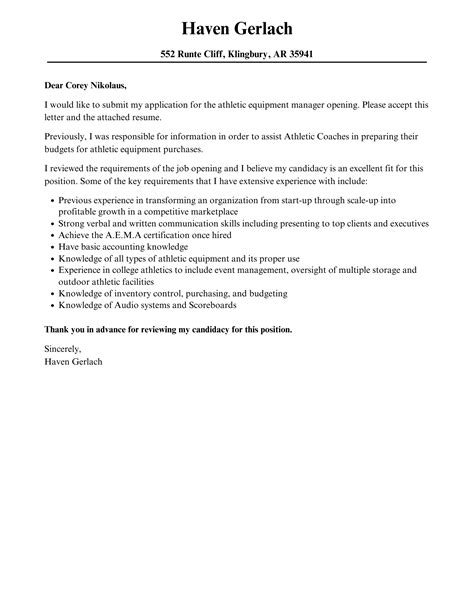 Sports Equipment Manager Job Description at Amelia Woodhouse blog