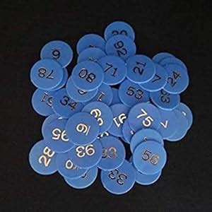 zeonely mart ® Plastic Numerical Token/Coins (1 to 100) number coins ...