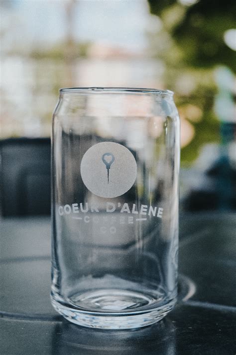 Glass Can - Coeur d' Alene Coffee Co.