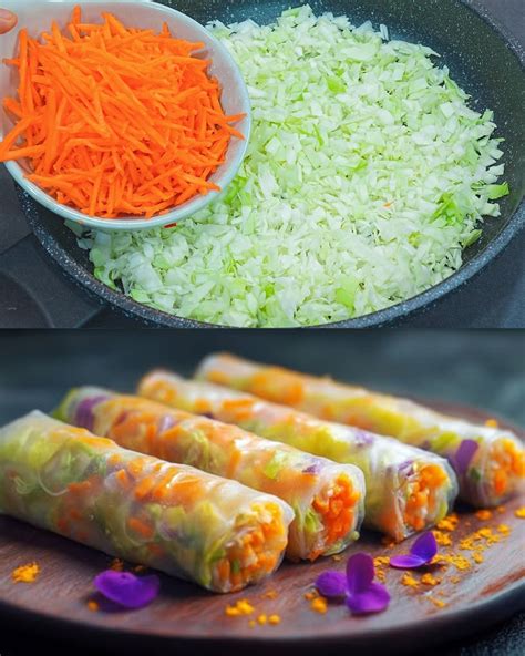 Cabbage Spring Rolls 的图像结果