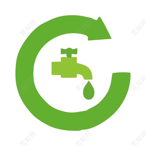 节约用水logo图片素材免费下载 - 觅知网