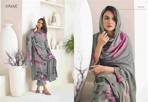 ORNET BY SIMAR 8063-A TO 8063-D SERIES DESIGNER FESTIVE SUITS BEAUTIFUL ...
