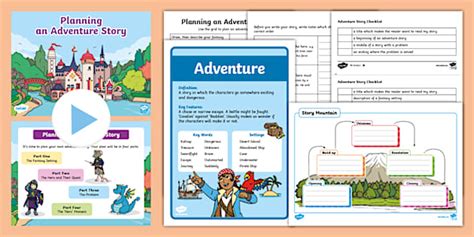 Adventure Story Writing Lesson Plan 的图像结果