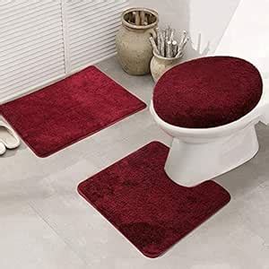 Buy MIFXIN Bathroom Rug Set 3 Piece Anti-Slip Soft Bath Mats ...
