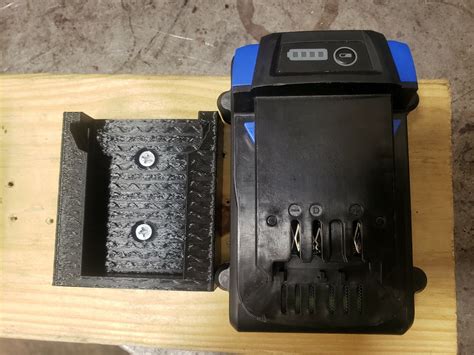 Buy Kobalt 24V Wall/Under Shelf Battery & Tool Holder Mount COMBO ...