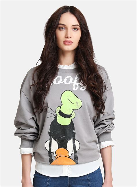 Buy Goofy Disney Printed Sweatshirt 121305FSTGRYXS – KAZO