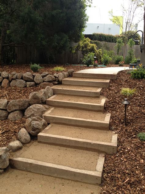 DG Walkway, and steps | Garden stairs, Garden steps, Landscape steps