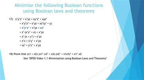 De Morgan's Theorem in Boolean Algebra 的图像结果