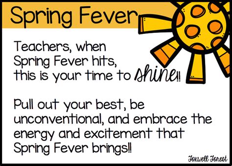 Image result for Spring Fever