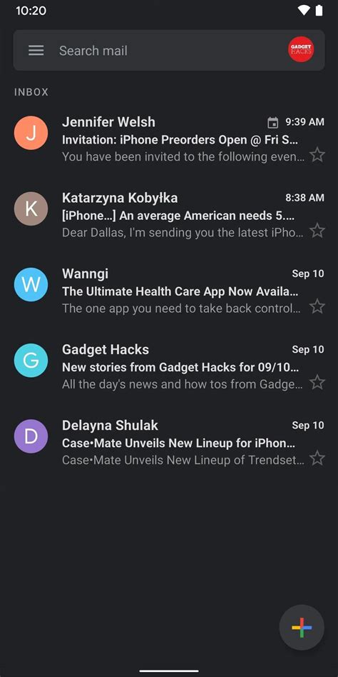How to Enable Dark Mode in Gmail for iPhone & Android « Smartphones ...