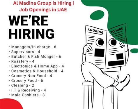 Al Madina Group is Hiring | Job Openings in UAE Apply For Supervisor ...