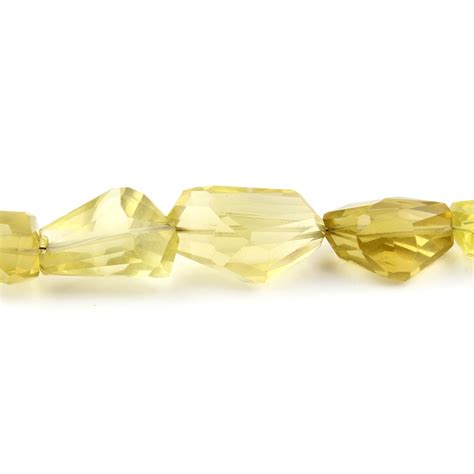 AAA+ Lemon Quartz Tumble Beads Jewelry Making Gemstones