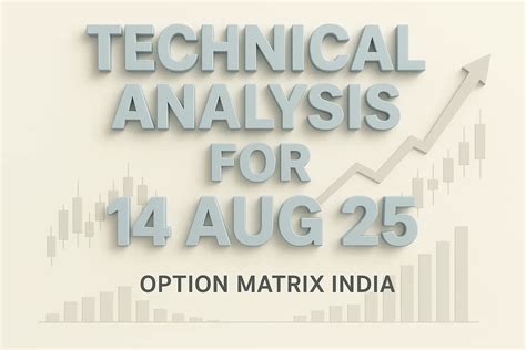 Technical Analysis for 14 Aug 25: Nifty, Sensex & Bank Nifty Insights